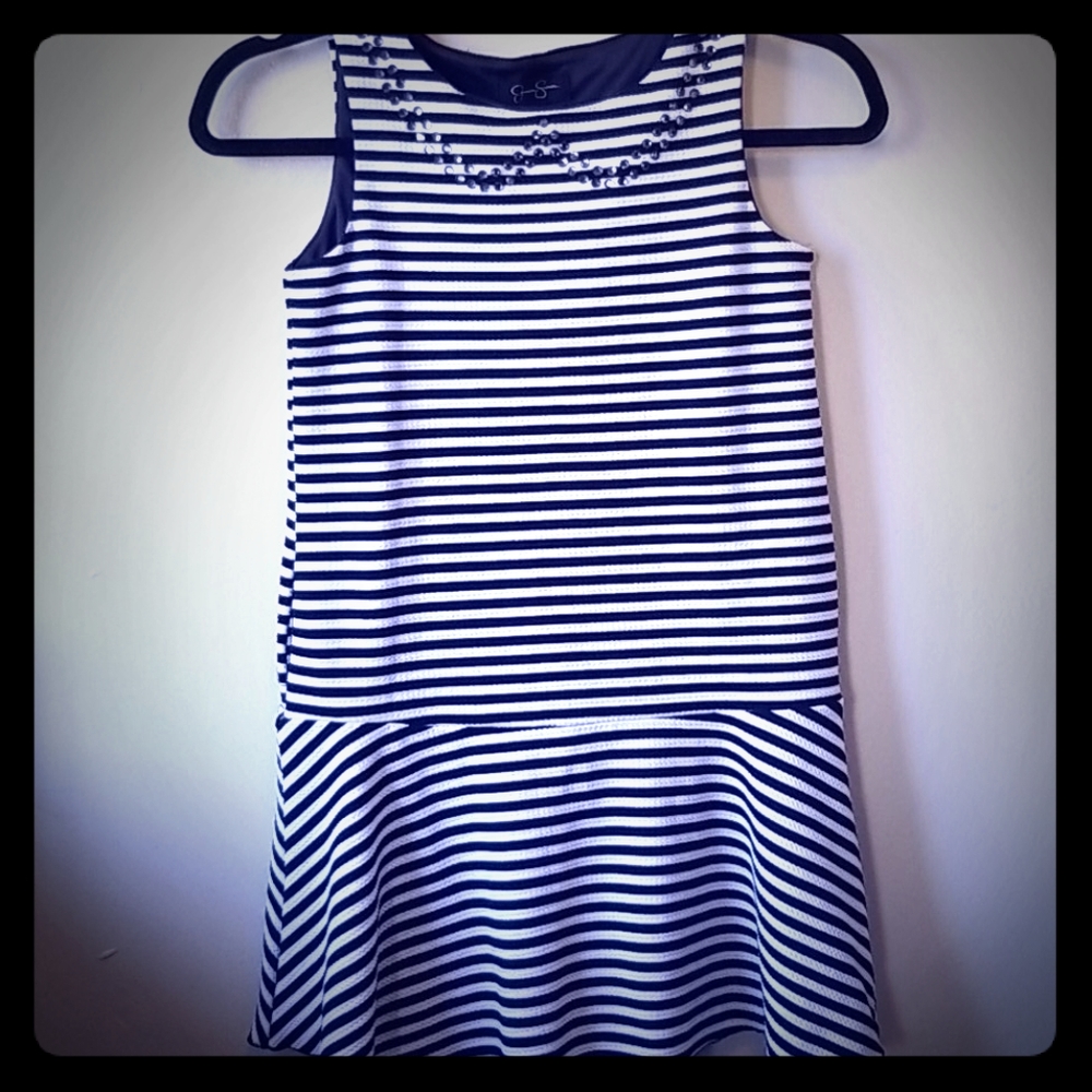 Jewelled & sleeveless top